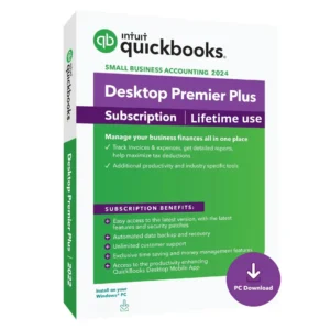 QuickBooks Desktop Premier Plus 2024 – Lifetime License Key – USA