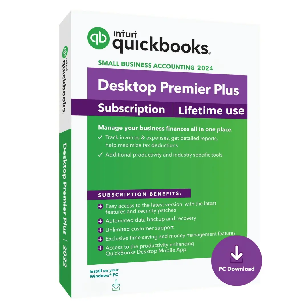 QuickBooks Desktop Premier Plus 2024 – Lifetime License Key – USA